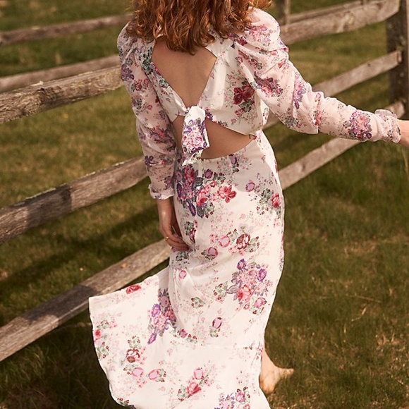 Free People Dresses & Skirts - Free People X For love and Lemons Ross midi dress